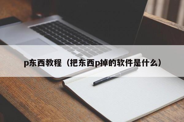 p东西教程（把东西p掉的软件是什么）